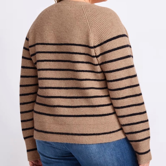 THREAD & SUPPLY
Annie Stripe Cardigan (size 2X) - Picture 4 of 10